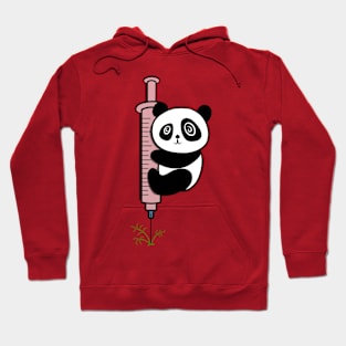 Panda Vaccine with syringe for your children Hoodie